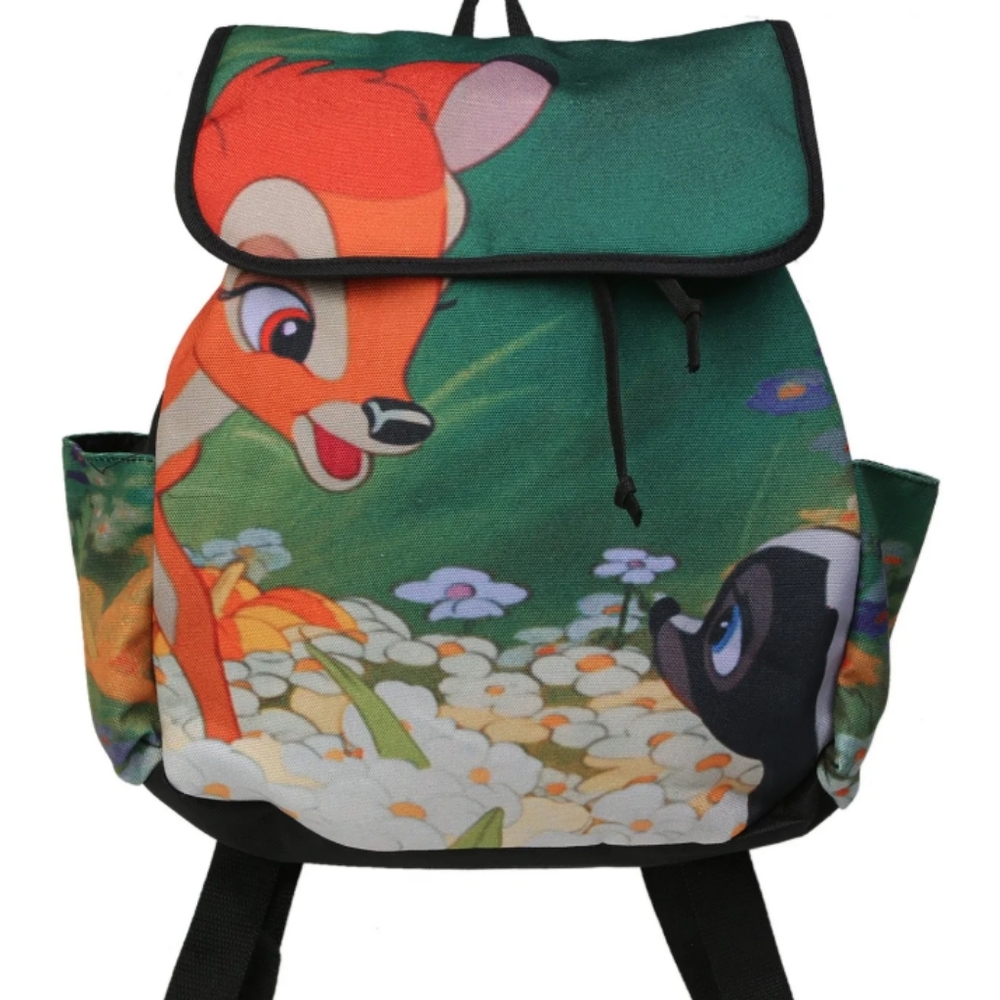 Disney loungefly Bambi meets flower backpack